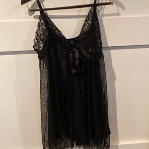 Black babydoll night dress/ would fit size 12-18